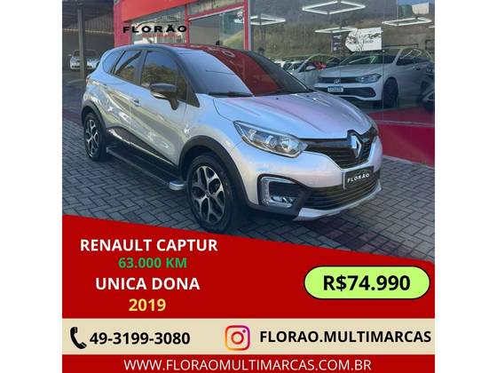 RENAULT CAPTUR 1.6 16V SCE FLEX INTENSE X-TRONIC